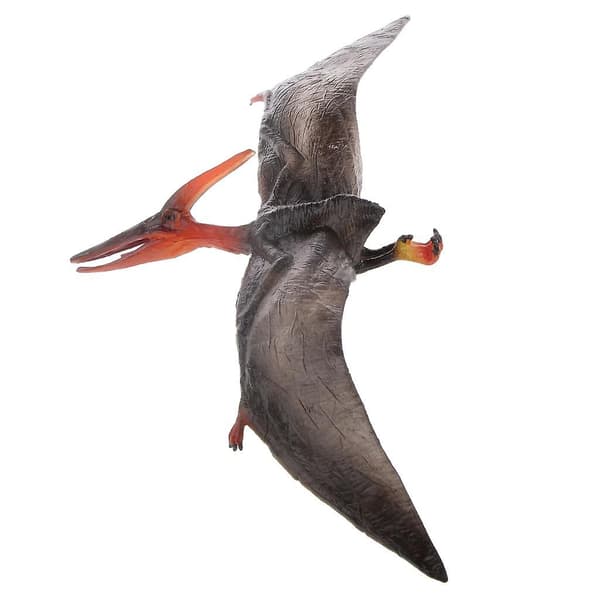 Realistisk krita Pteranodon modell leksak actionfigur barn zoo samlingar