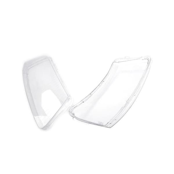 2PCS Set Bil Framstrålkastare Strålkastare Lins Kåpa Klar Passar för - A6 - 2006-2011 4F0941003 4 Transparent