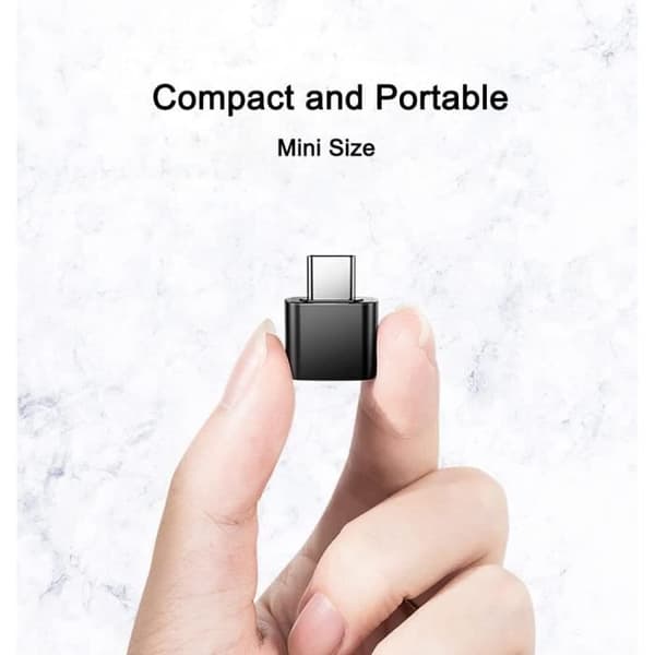 G.STORE Premium USB-C til USB-adapter, USB-C hann til USB 3.0-adapter, kompatibel med MacBook Pro/Air 2021 og iMac