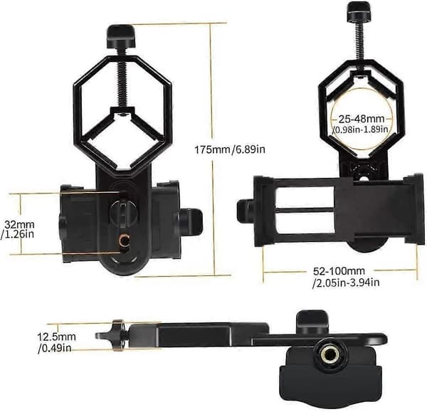 Universal Teleskop Kamera Adapter Mobiltelefon