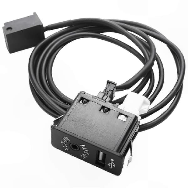 Bil Aux Usb Port 12 Pin Bluetooth Interface Switch Panel Musikadapter til Mini Cooper E39 E Edition 0120