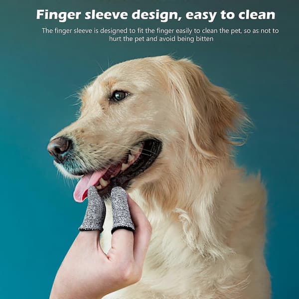 2 st husdjurstandborstning fingeröverdrag set