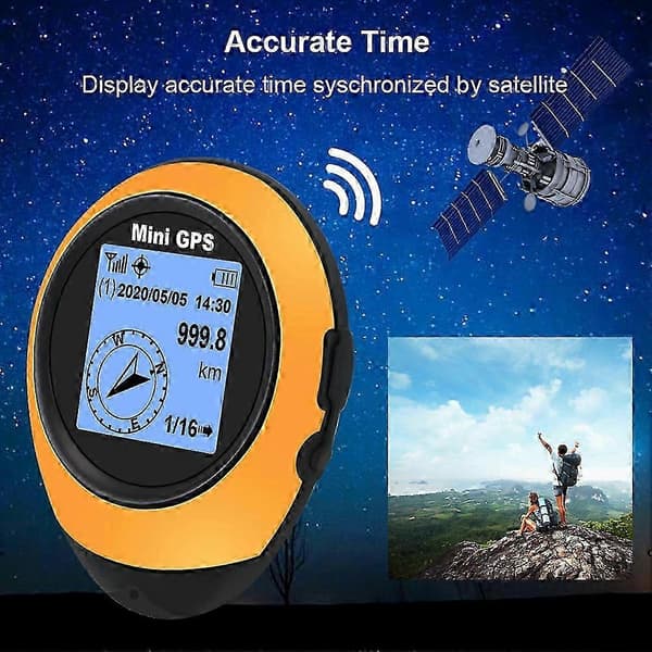 Högprecisions satellit handhållen GPS A Green
