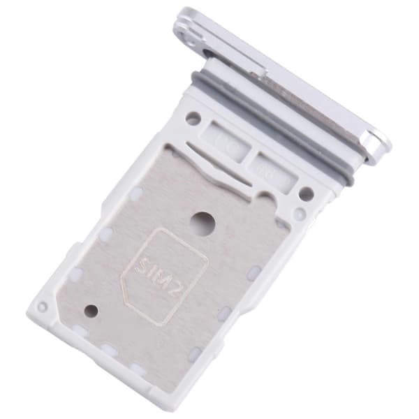 Til Samsung Galaxy S23 FE SM-S711B KOMPATIBEL SIM + SIM-kortbakke Silver
