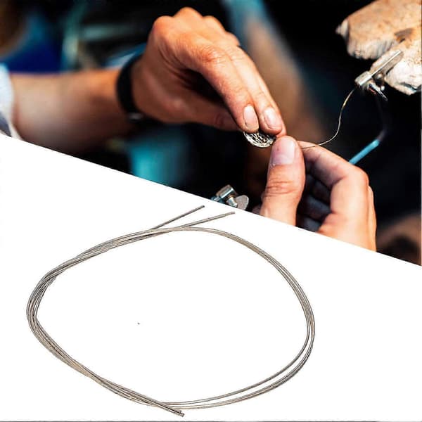 Håndlavede materialer 1,2 mm messing svejsestænger 3 stk. loddetråd smykkeudstyr