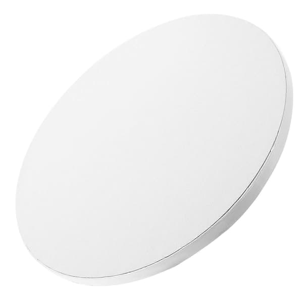 Eggkake Trommel Rund Base for Festkakedekorasjon 1 Stykke Hvit