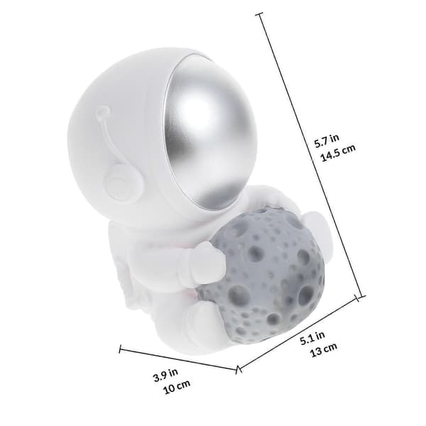 Silver Astronaut Spargris Hushållsspargris för förvaring 1 stycke