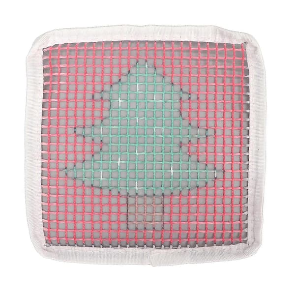 Gör-det-själv Latch Hook Kit Julgransmönster Mjuk Polyester Koppmatta Heminredning