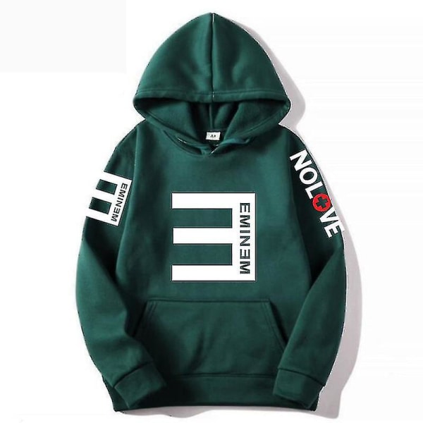 Eminem Sweatshirt Eminem Anti-e Hip-hop tjock tröja för män och kvinnor hoodie