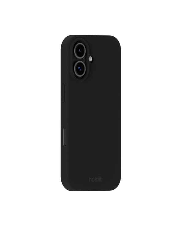 holdit iPhone 17 Mobilskall Silikon Svart Silikon