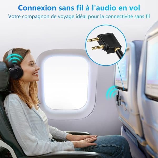Bluetooth 5.3 sender/modtager - Bluetooth-adapter til TV-lyd 3,5 mm med RCA-kabel