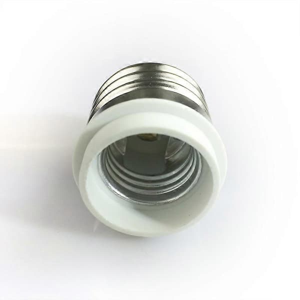 4x fatningsadapter - E40 til E27 fatningskonverter - E27 base lampeholderadapter til halogen LED-pære