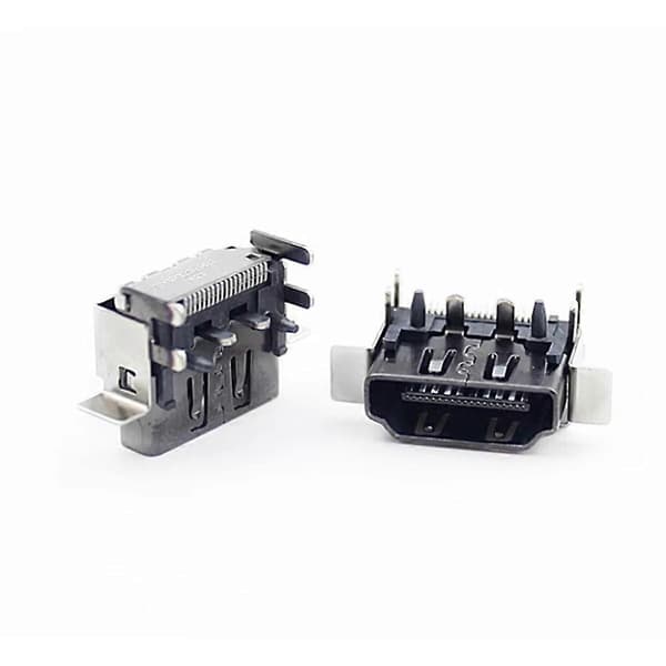 1 STK til XBOX HDMI-kompatibel Port Socket Interface Connector Udskiftning til XBOX B Silver
