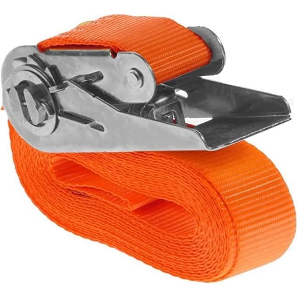 Surrestrop med spænder, 4 stk. - AMOUNE - Orange - Længde 40 cm