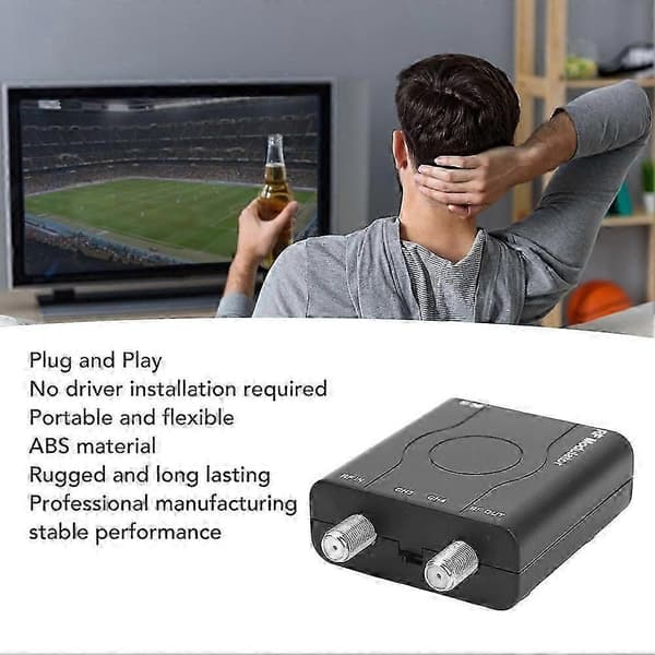HDMI-kompatibel RF-modulatoradapter, RF-modulatorkoaxialomvandlare, HD Multimedia Interface till RF-modulator NTSC-utgåva 0428