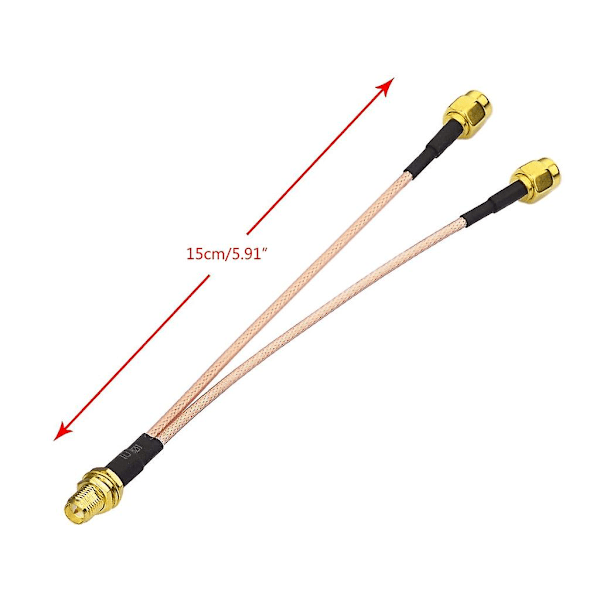 SMA splitterkabel SMA hun til SMA doble hannkoblinger Kabelsplittere