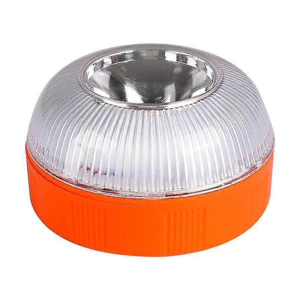 Bil LED Nödljus, Säkerhetsvarningsblink, USB-laddning, Vit