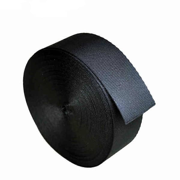 Nylon sort satinbånd til dekorationsbånd 9M til håndværksdekoration