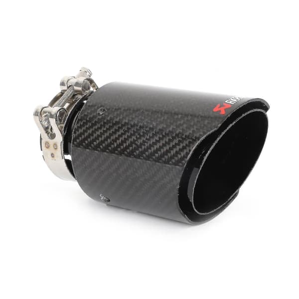 Bimirth 4\" Akrapovic Blank Karbonfiber Eksoshaler X2 Universal Eksosrør
