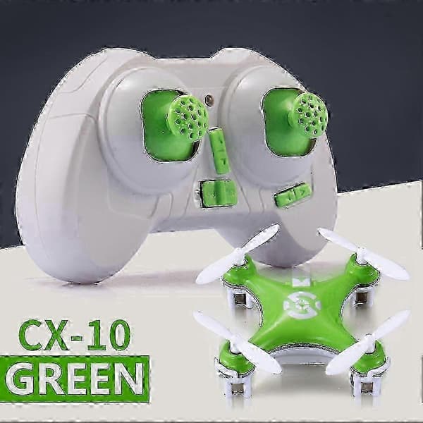 Cx10 Mini RC-nelikopteri drone 2.4G 4CH LED-lelu lapsille
