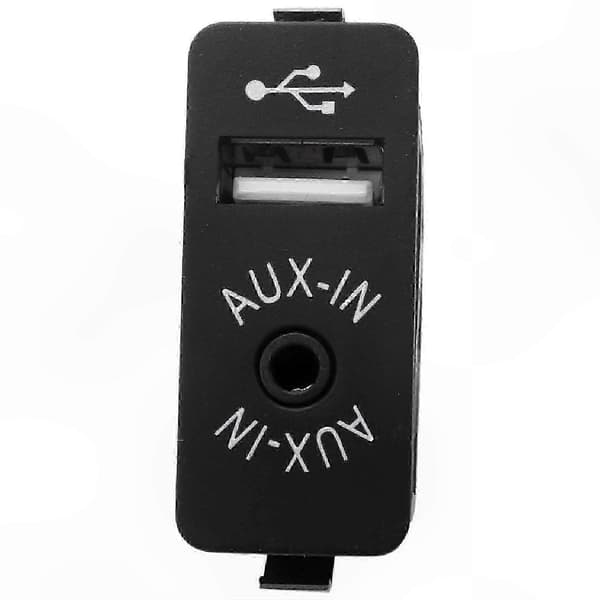 Bil Aux Usb Port 12 Pin Bluetooth Interface Switch Panel Musikadapter til Mini Cooper E39 E Edition 0120