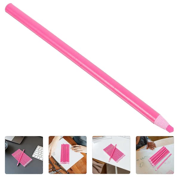 Handrivna kritor, avdragbara kritor, vaxmarkörpennor för målning, 12 st rosa papper