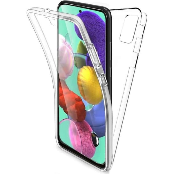 Fodral - Samsung - Galaxy A51 4G - TPU Silikon - 360° Skydd - Transparent