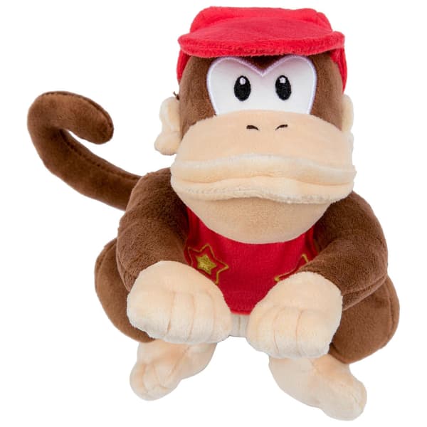 Diddy Kong 7\" Plyschleksak Brown