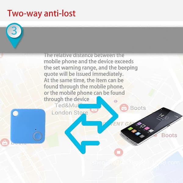 Tile Slim Combo Pack GPS Bluetooth-kompatibel sporer nøkkelfinner hva som helst Black