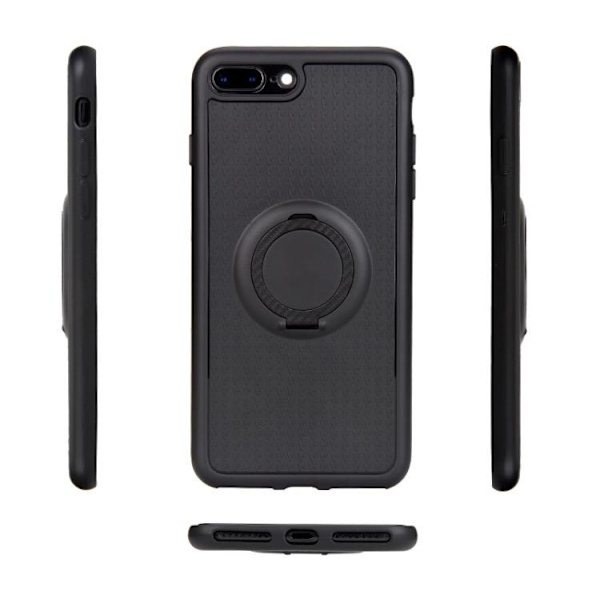 Flovemes Stilrena Shell med Ringholder til iPhone 6/6S Plus Roséguld