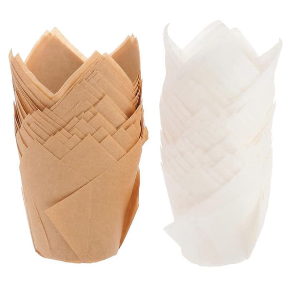 Assorteret Cupcake Wrapper Tulip Cupcake Liner Praktisk til Bagning 200 Stk