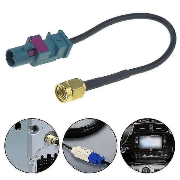 Antennepluggkabel Antenneadapterkabel Biltilbehør Bilantennepluggkabel Bil GSM GPS TV-antenne