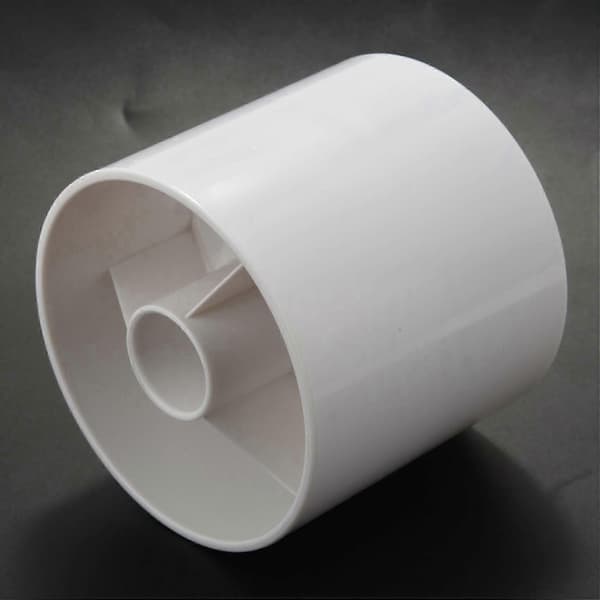2 stk 2,7 cm blenderåpning Golf Treningsflaggstang Hullkopp, hvit plast White