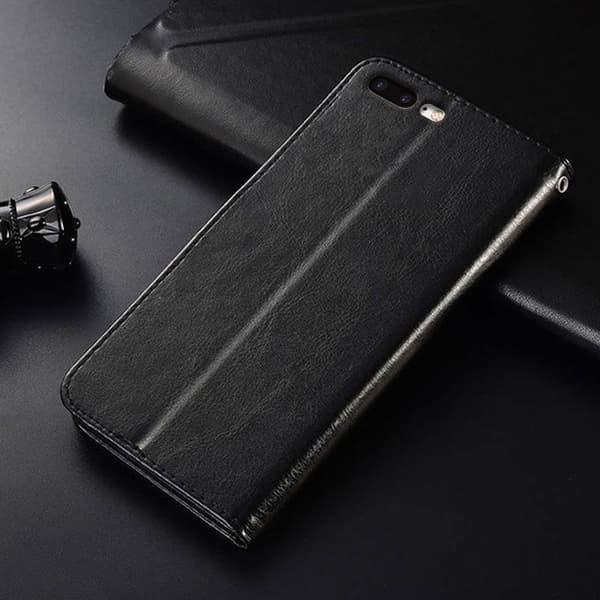 kompatibel iPhone 6/7/8 Plus - 2i1 Magnetisk Etui / Skal - Sort
