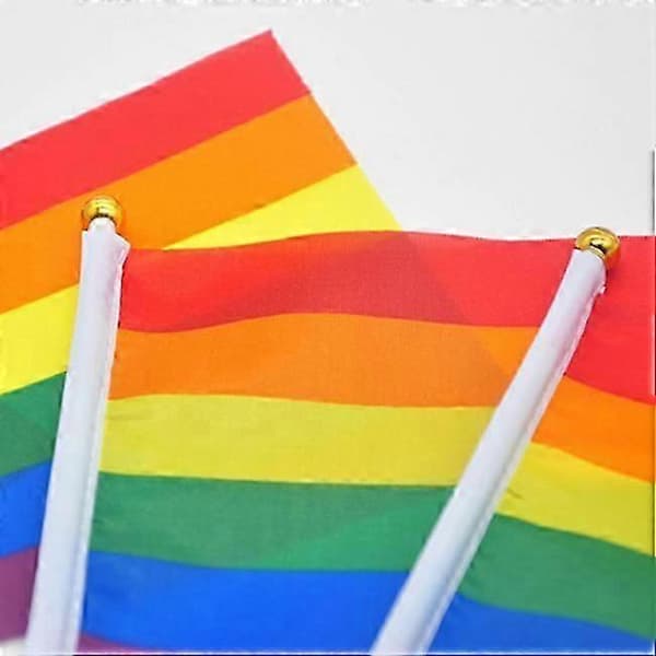 2026 Beste Pride-flagg / Regnbueflagg (Lite) Flerfarget