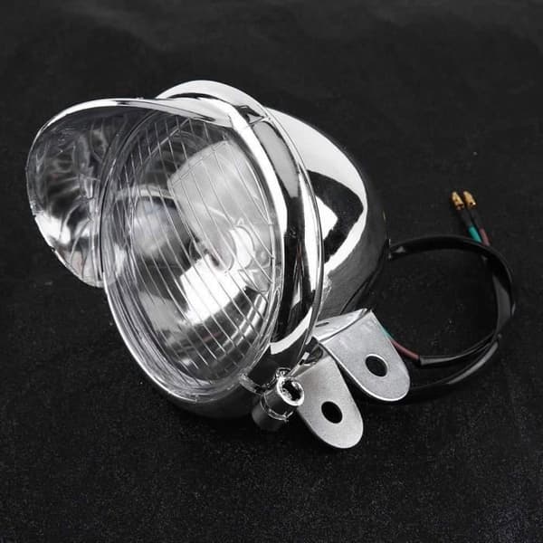 Motorsykkel LED Tåkelys - 12V - Krom - ABS - Universell - 2 stk - LED Lys