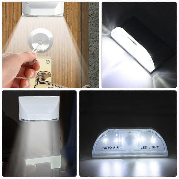 Keyhole Lamp Human Body Induction Lamp Sensor Light Door Lock Light No Battery