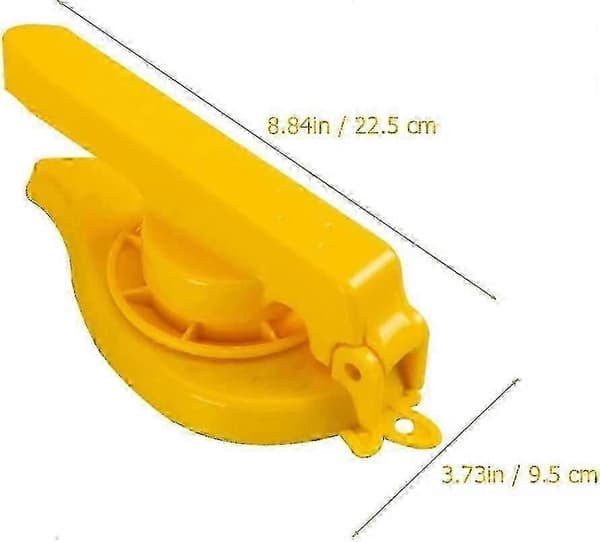 Dumpling Skin Presser Mold Manuell Dumpling Pressing Tool Dumpling Wrapper Maker For Home Kitchen (1 stk, gul)P2025042500218 SZRH A-DS 5 5