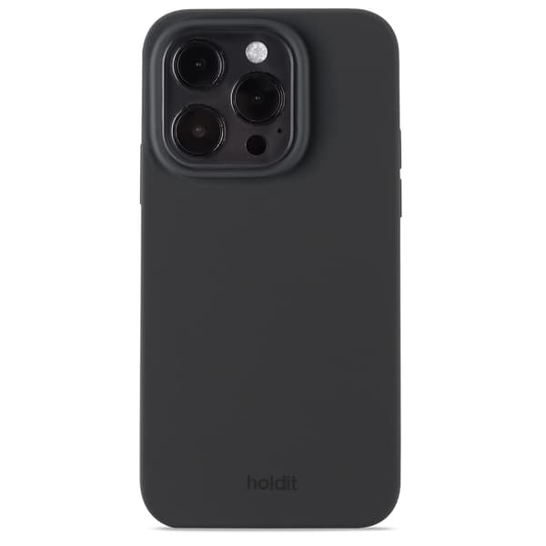 holdit iPhone 14 Pro Deksel Silikon Svart Silikon