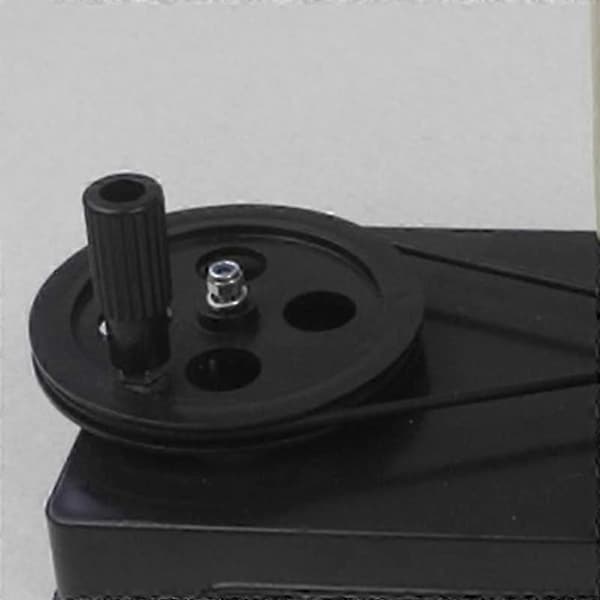 Gør-det-selv håndgenerator model AC-DC elektrisk generator eksperiment uddannelseslegetøj Black red blue