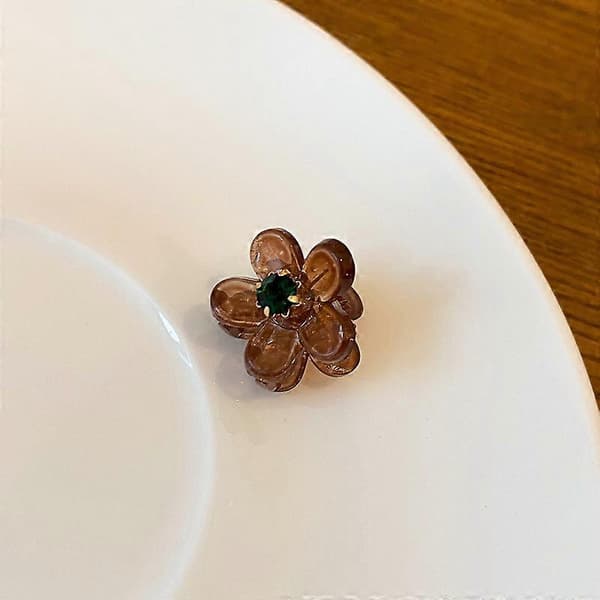 Koreanske Blomster Mini Hårklemme Hårtilbehør