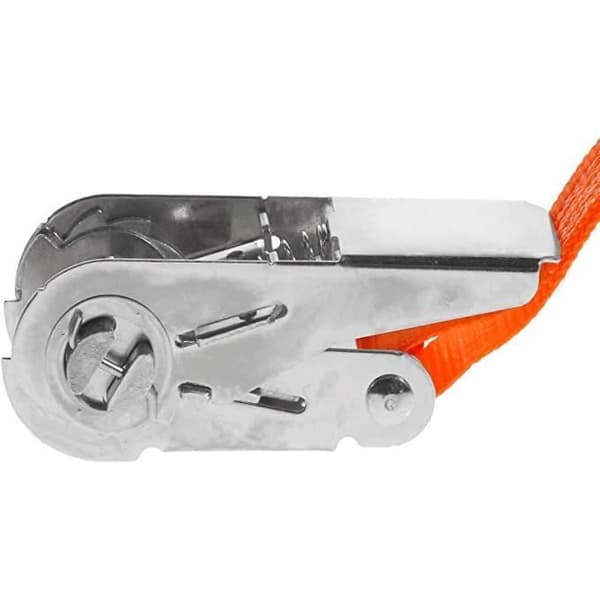 Surrestrop med spænder, 4 stk. - AMOUNE - Orange - Længde 40 cm