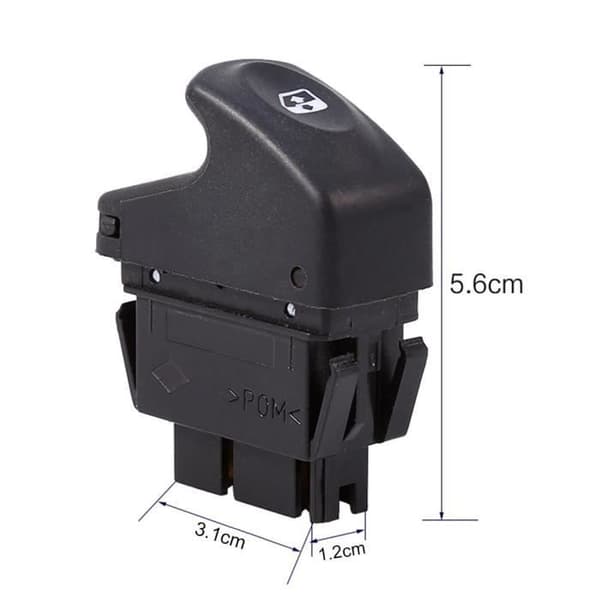 Vindusbryter med 6 pinner for Renault Clio II 2 Megane I Kangoo