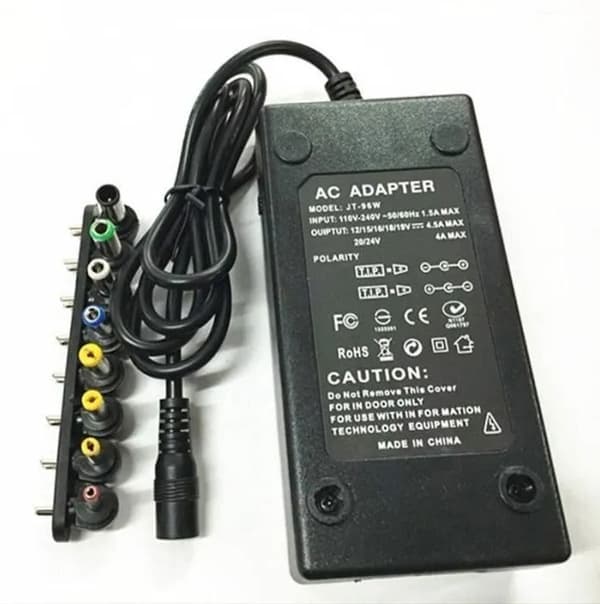 Universaloplader - MARSEE - 96W - 8 spidser - Kompatibel med bærbare computere - 12V til 24V