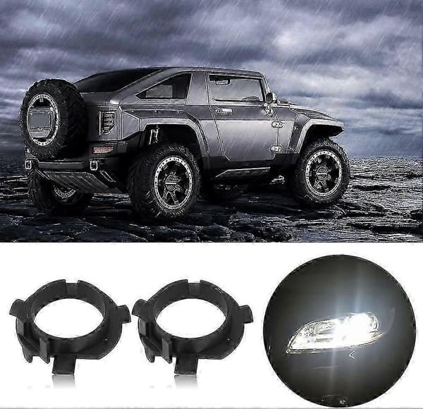 LED-forlygtepæreholderadapter (10 par, sort) Udgave 0816 5 5