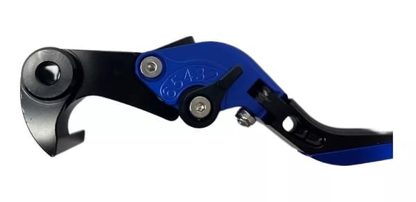 Yamaha R6 2006-2015 Fällbara Spakar blue
