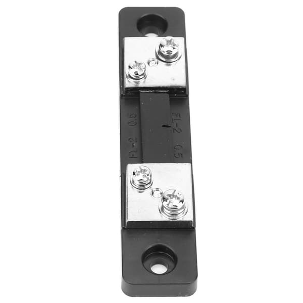 50A/100A strøm AMP Shunt Modstand 75mV FL-2 til Digital Amperemeter Analog Måler (50A)