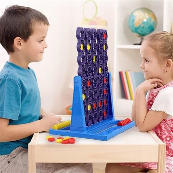 Brætspil - Connect 4 Spin Spil - Strategispil - Børn