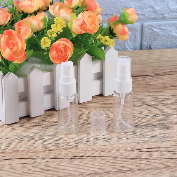 Sprayflaskbehållare för förvaring 100 st plastpumpdispenser
