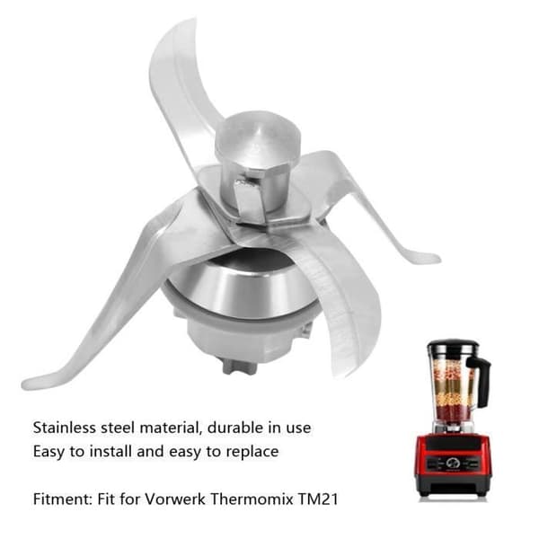 Blenderblad - VORWERK - TM21 - Rustfritt stål - Slitesterk erstatning